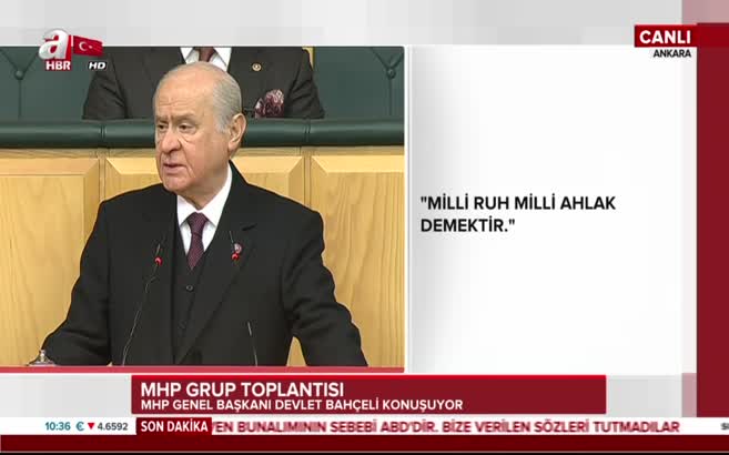 MHP lideri Devlet Bahçeli'den idam mesajı!