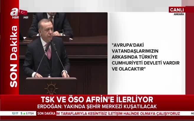 Erdoğan: Hepsinin hakkından ALLAH'ın izniyle geliriz!