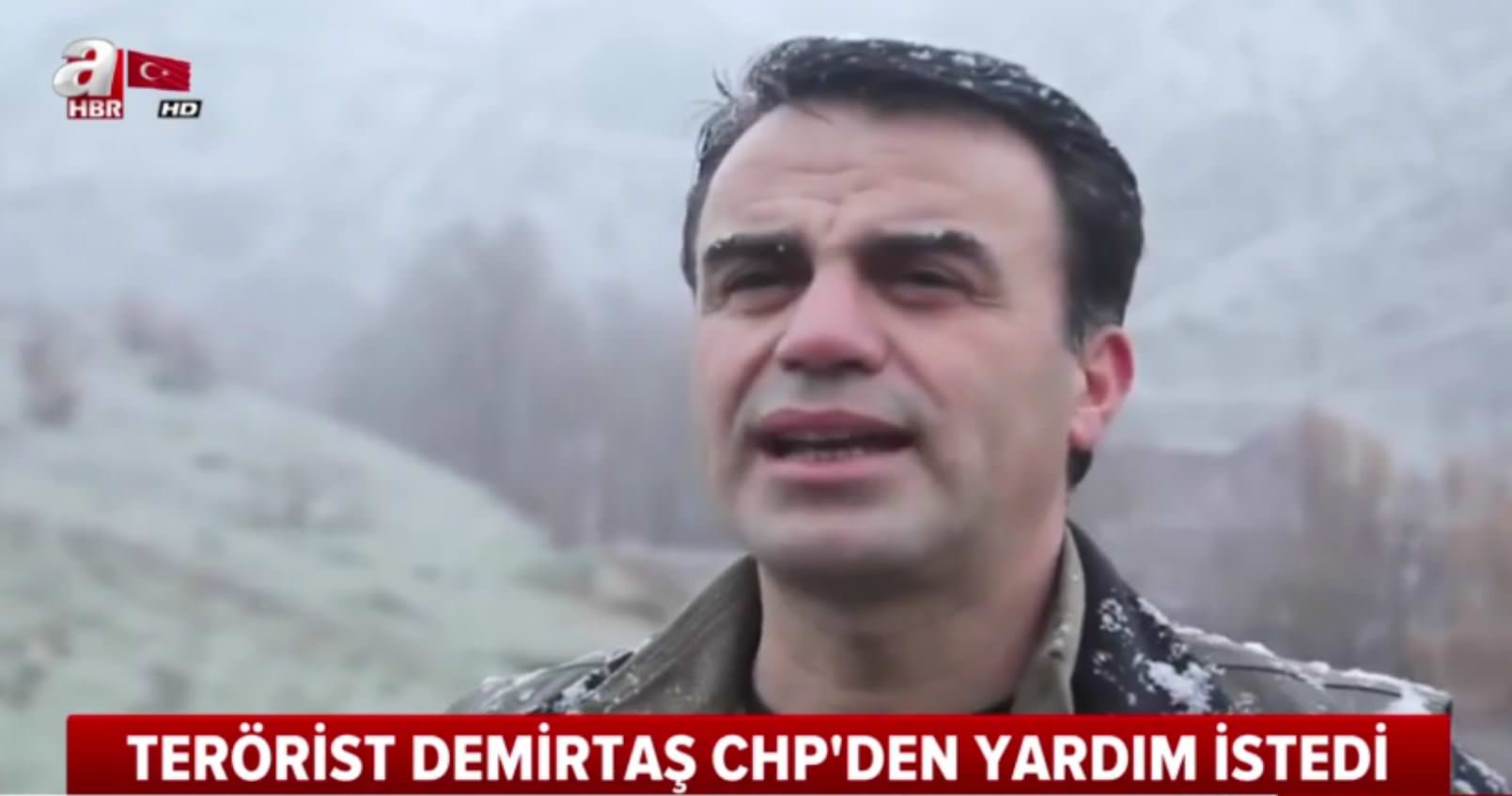 Terörist Demirtaş, CHP'den yardım istedi