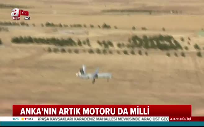 ANKA'nın artık motoru da milli