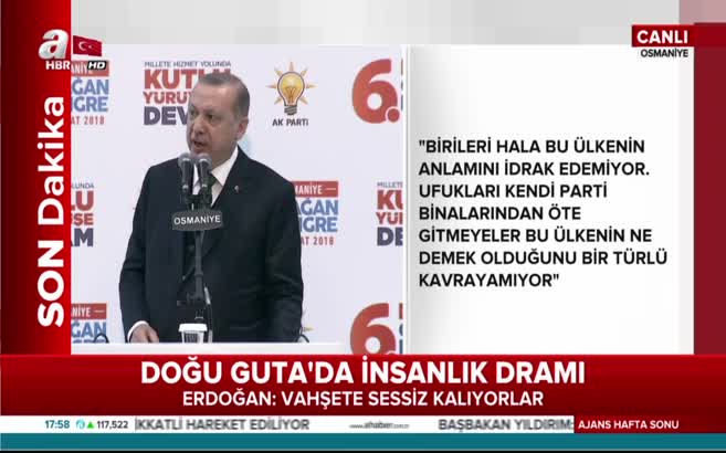 "En büyük korkuları Türk milleti"