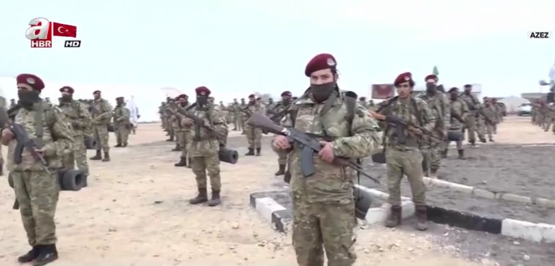 ÖSO'lu komandolar Afrin yolunda!
