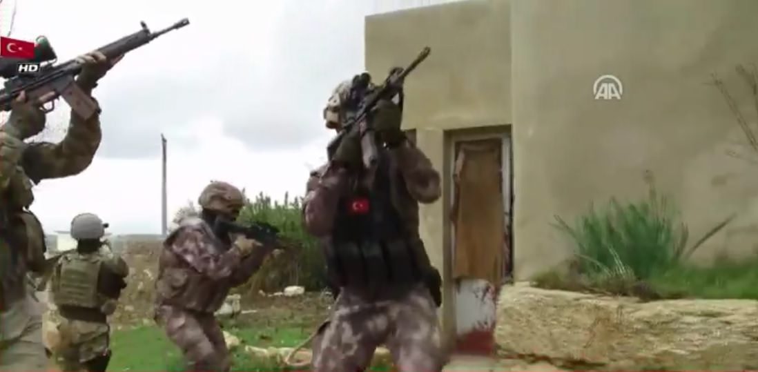 JÖH ve PÖH’ler Afrin’de! İşte ilk görüntüler