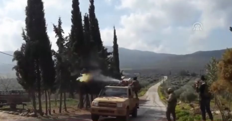 TSK ve ÖSO Raco belde merkezi girişine ulaştı