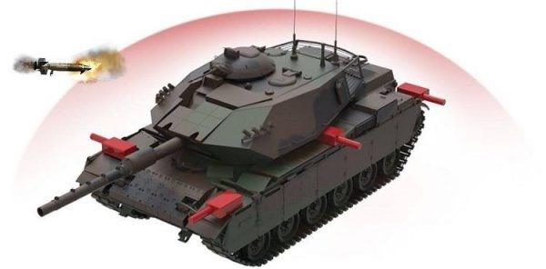 Akkor Afrin’deki tankların üzerine monte edilecek