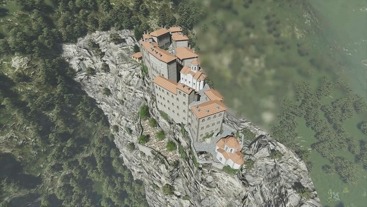 Trabzon’daki Kuştul Manastırı restore ediliyor