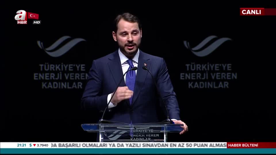 Enerji Bakanı Berat Albayrak İstanbul'da konuştu