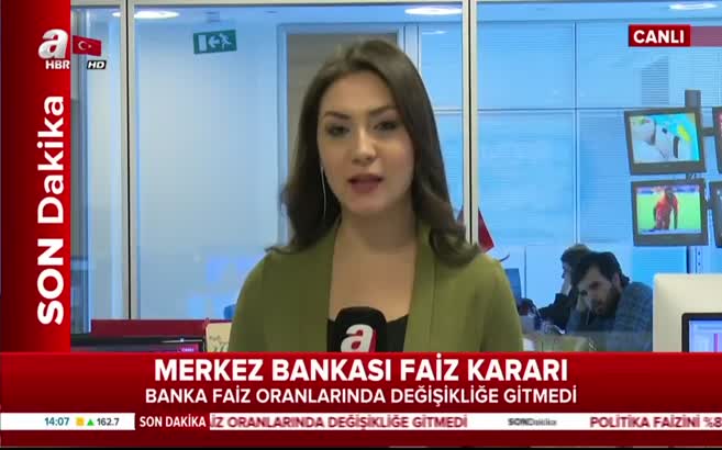 Merkez Bankası faiz kararını açıkladı