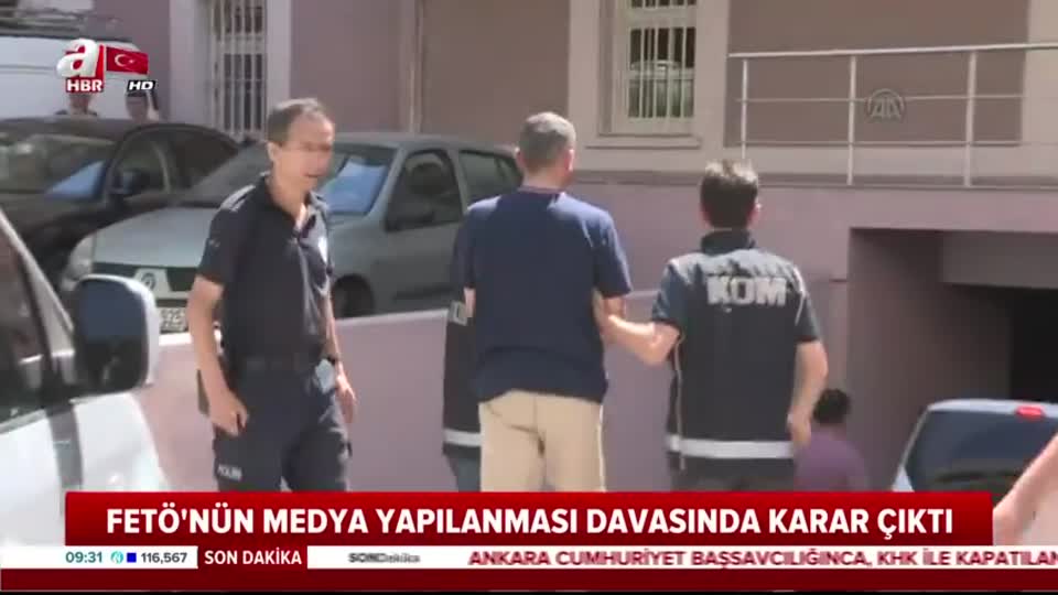 FETÖ’nün medya yapılanması davasında karar çıktı