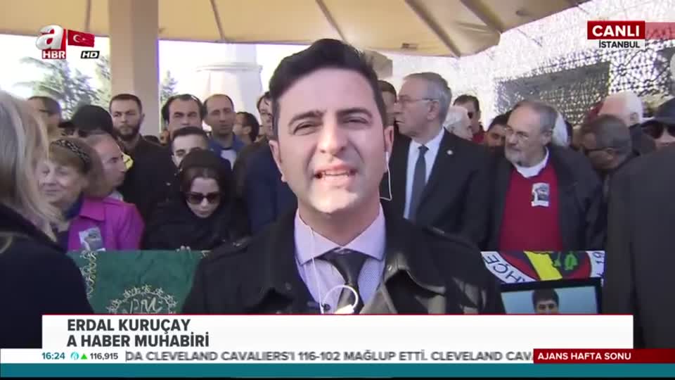 Ercan Yazgan son yolculuğuna uğurlanıyor