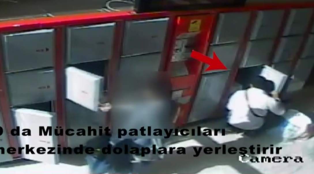 Korkunç görüntüler ortaya çıktı! AVM'ye bombayı böyle yerleştirmişler