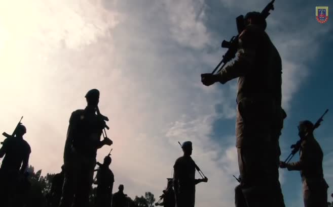 Cumhurbaşkanı'nın çağrısı sonra Afrin Marşı