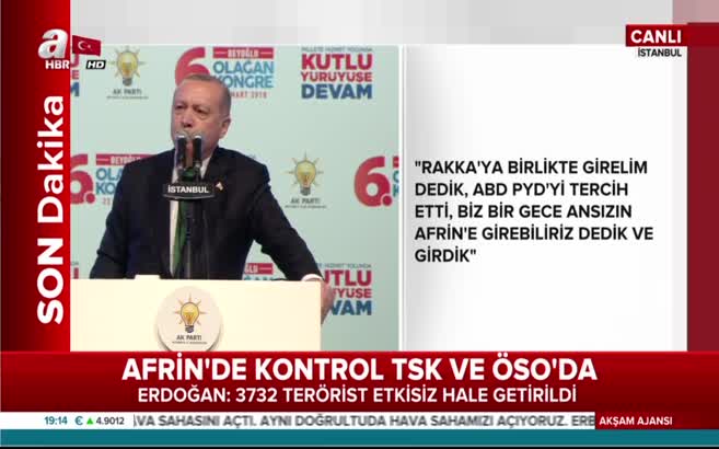 Erdoğan: "Gereğini yapacağız"