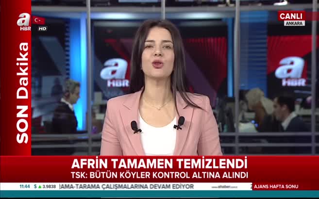 TSK: Afrin tamamen kontrol altında