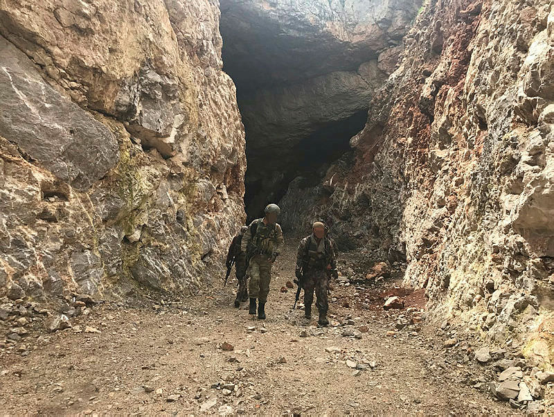 Afrin kırsalında dev hendek