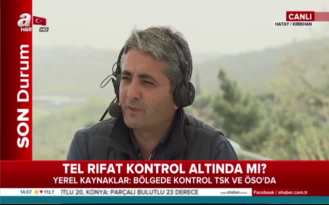 Tel Rıfat'ta kontrol sağlandı