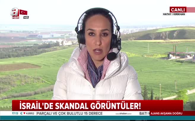 İsrail sokaklarında skandal görüntü