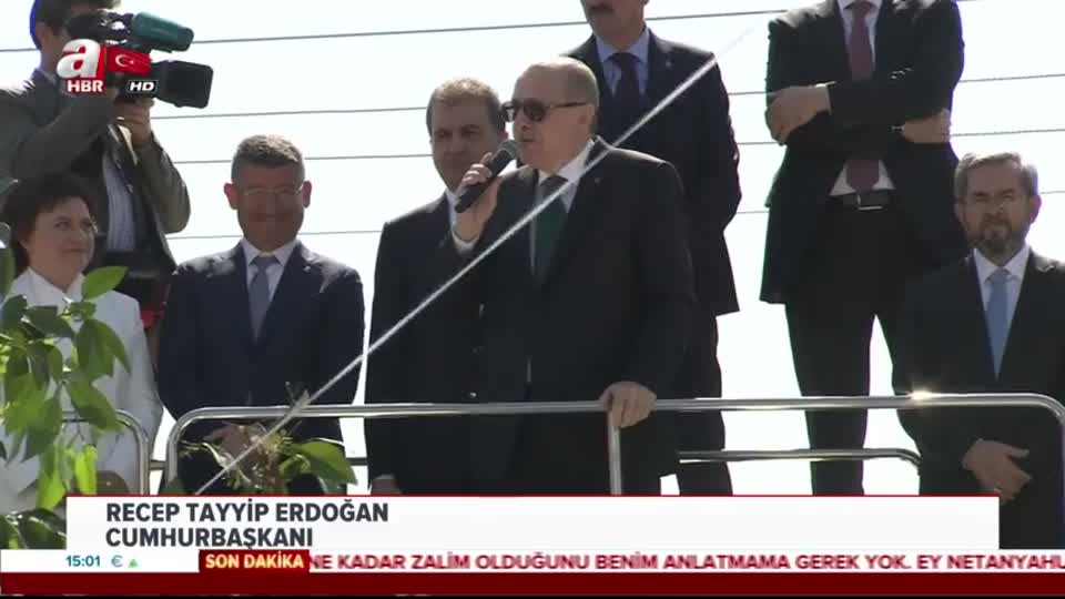 Cumhurbaşkanı Erdoğan: Ey Netanyahu sen çok zayıfsın