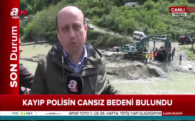 Kayıp polisin naaşı bulundu