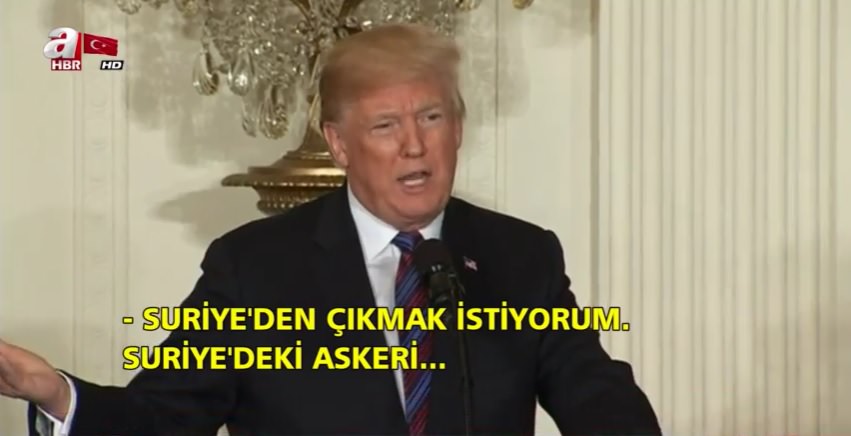 Trump'tan açıklama: Suriye'den çıkma zamanı geldi