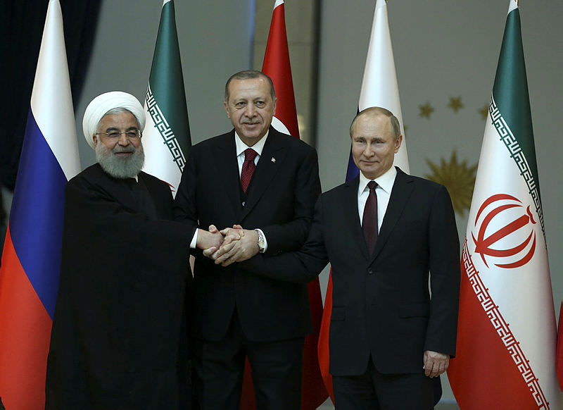 Erdoğan, Putin ve Ruhani zirvesi sona erdi