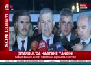 Sağlık Bakanı Demircan, hastanedeki yangınla ilgili açıklama yaptı