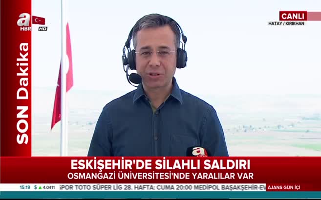 Eskişehir Osmangazi Üniversitesi'nde silahlı saldırı