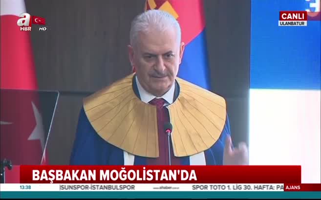 Başbakan Yıldırım Moğolistan'da