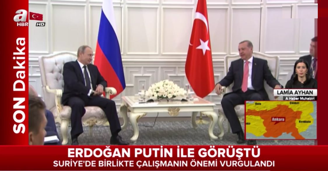 Erdoğan ile Putin arasında kritik görüşme