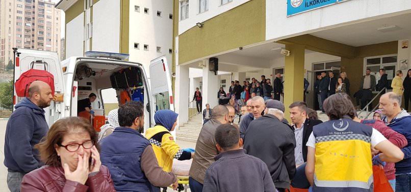 Polis memuru veli ilkokulda dehşet saçtı!