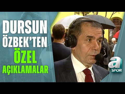 Galatasaray Başkan Adayı Dursun Özbek Seçim Öncesi Özel Açıklamalarda Bulundu  / 11.06.2022
