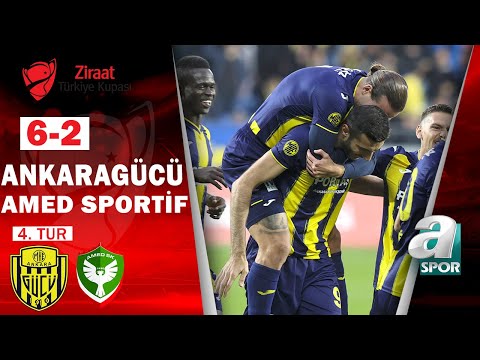 Ankaragücü 6-2 Amed Sportif MAÇ ÖZETİ (Ziraat Türkiye Kupası 4.Tur Maçı)  / 08.11.2022