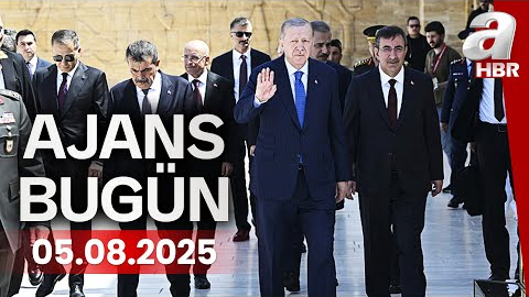 Başkan Erdoğan ve YAŞ üyeleri Anıtkabir’de - Ajans Bugün - 05.08.2025 | A Haber