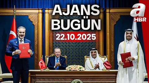 Başkan Erdoğan Katar’da - Ajans Bugün - 22.10.2025 | A Haber