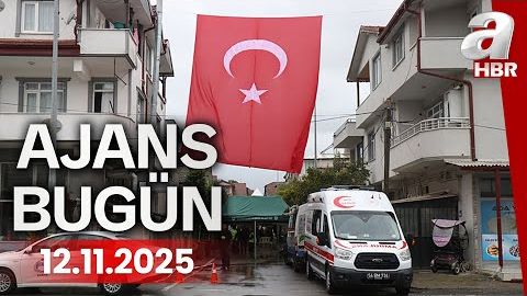 Şehitlerin evlerine Türk bayrakları asıldı - Ajans Bugün - 12.11.2025 | A Haber