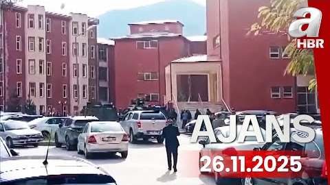 Gümüşhane Üniversitesi’nde silahlı rehine krizi! | Ajans -26.11.2025 | A Haber