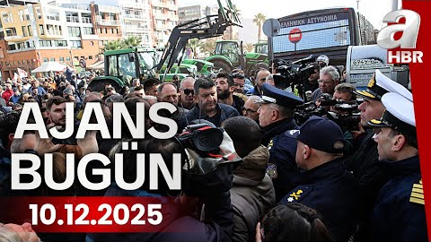 Yunanistan’da çiftçiler Volos Limanı’nı kapattı - Ajans Bugün - 10.12.2025 | A Haber