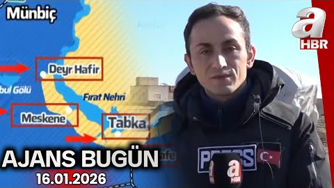 Suriye'de YPG İçin Çember Daralıyor... A Haber Halep'ten Canlı Yayında! | Ajans Bugün