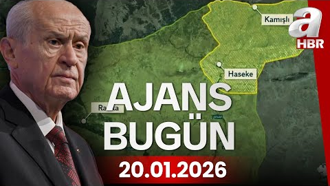 Devlet Bahçeli: YPG, Fırat'ın doğusundan da temizlenmeli | Ajans Bugün - 20.01.2026 | A Haber
